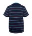 T-shirt Motif/style À Rayures Homme Bleu Pretty Green-2
