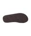 Tongs Motif/style Logo Jekyl Homme Marron Foncé Animal-3