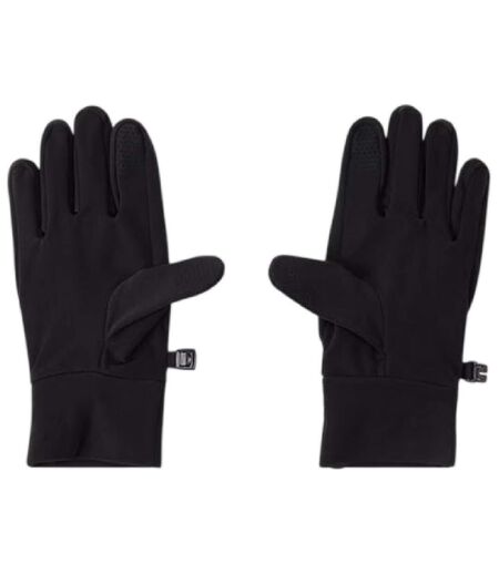Mens Fleece Fitted Running Gloves Black Boss