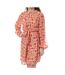 Robe beige/orange femme vila vilola-1