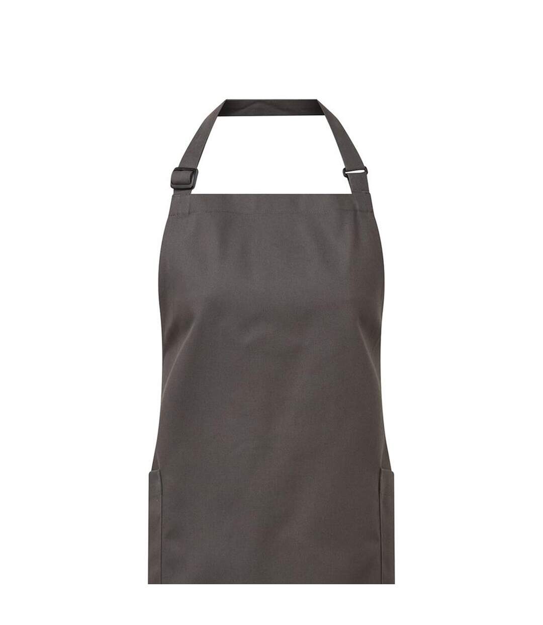 Unisex Adult Organic Fairtrade Certified Full Apron One Size Dark Grey Premier-2