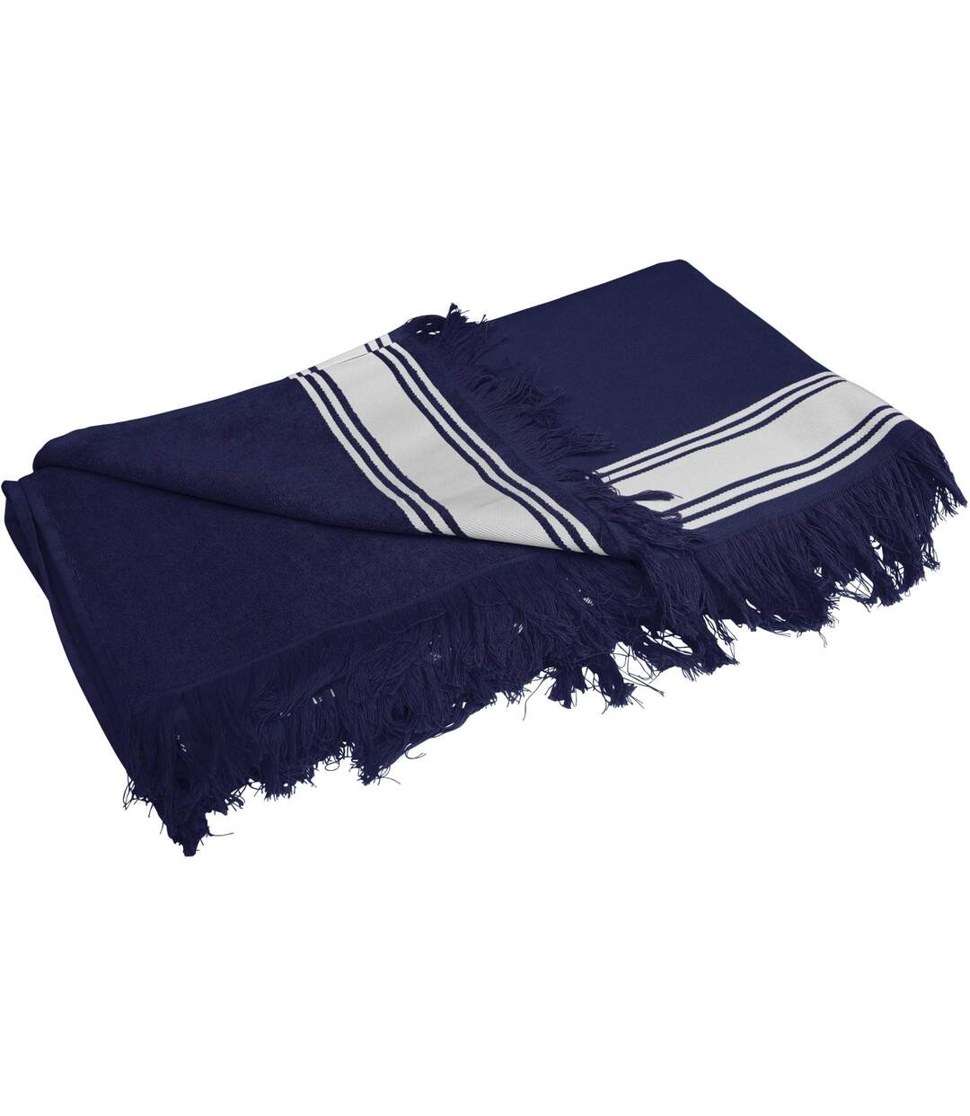 Drap de plage - Fouta - K128 - bleu marine-2