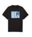 T-Shirt noir/bleu homme puma hoops-1