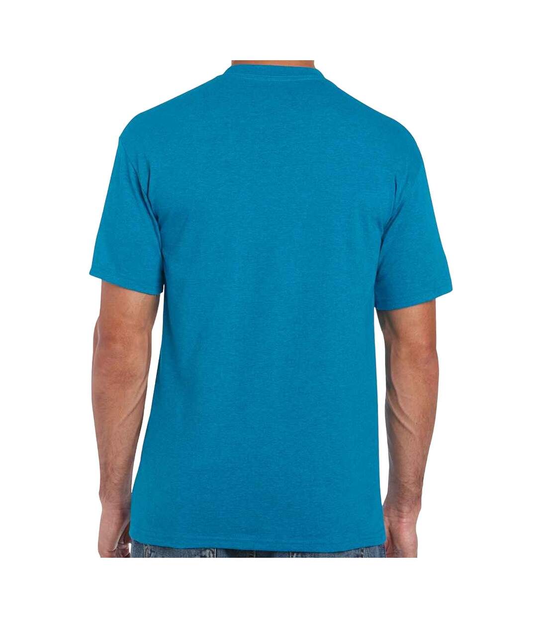 T-shirt manches courtes homme saphir chiné Gildan-2