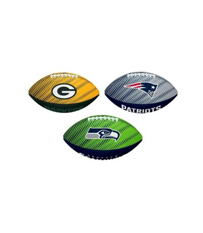 Ballon de football américain nfl team tailgate taille unique vert / bleu / blanc Wilson Wilson