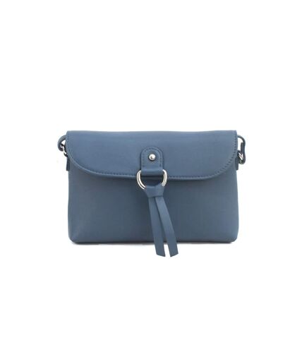 Eastern Counties Leather Womens/Ladies Cleo Leather Purse (Slate Blue) (One Size)