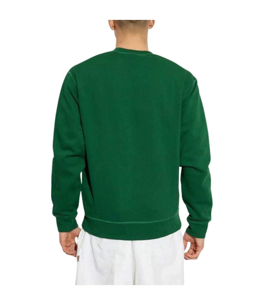 Sweat Motif/style Logo Milano Adulte Vert Rouge Vif DSquared2-3
