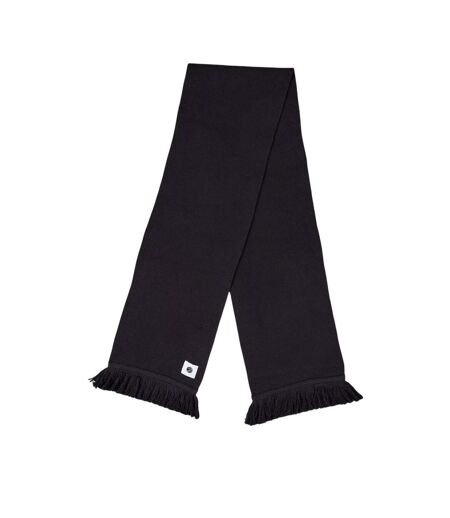 Mens Fringe Scarf One Size Black Pretty Green