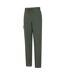 Womens/ladies Adventure Water Resistant Hiking Trousers Khaki Green Mountain Warehouse-3