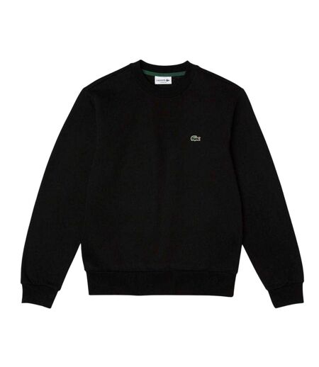 Sweat Motif/style Logo Brodé Homme Noir Lacoste