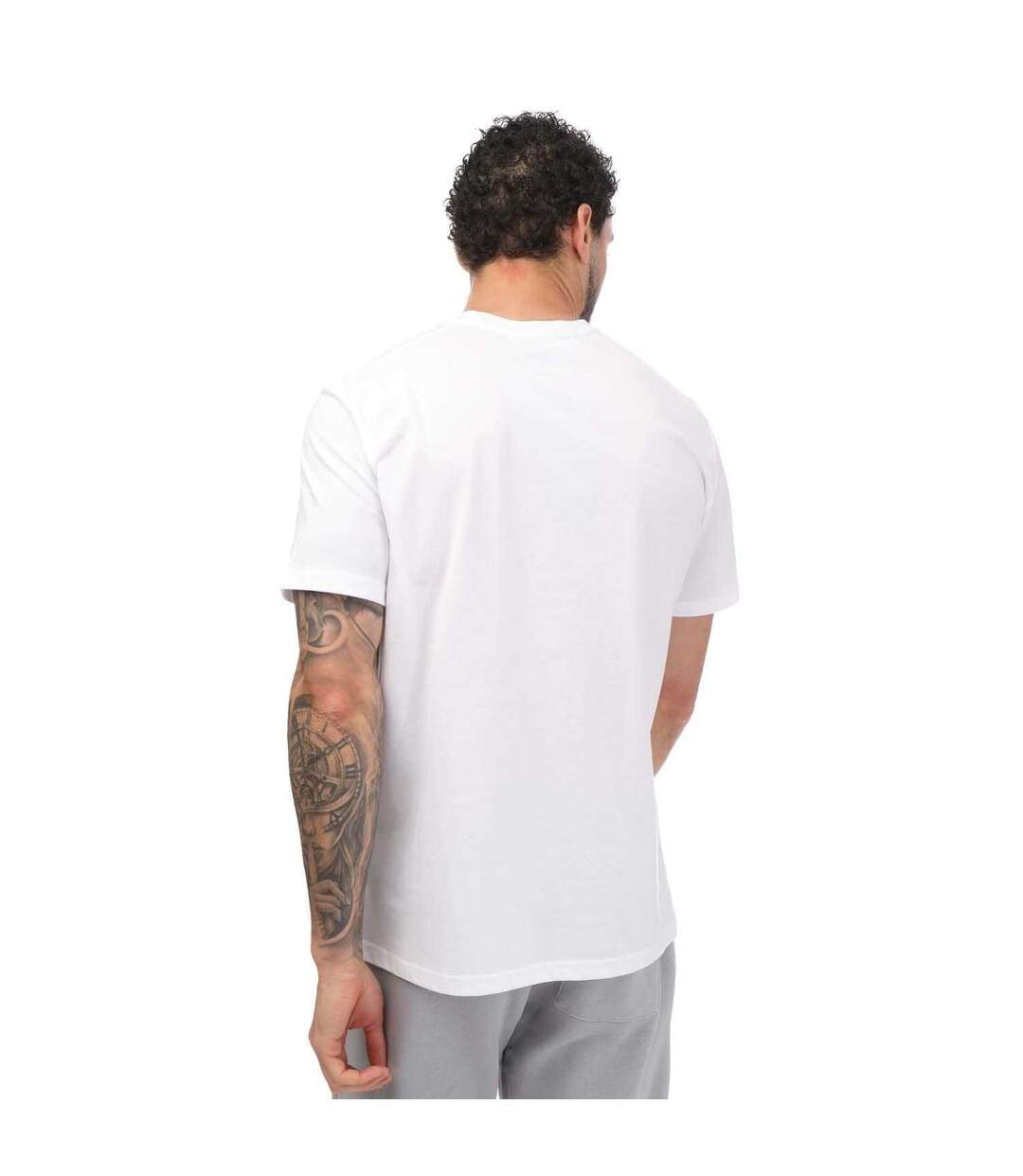 T-shirt homme blanc DKNY-2