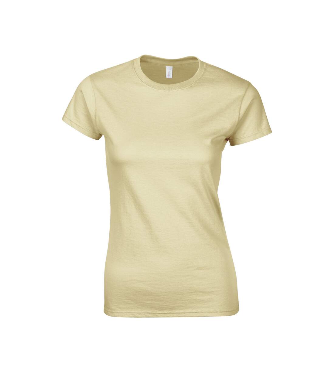 T-shirt softstyle femme sable Gildan