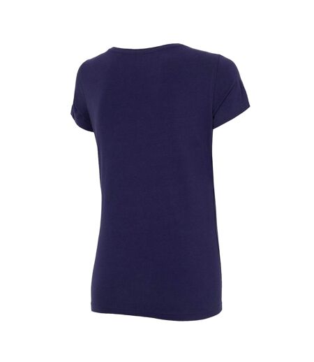 T-shirt H4l22 Femme Bleu Marine 4F