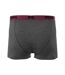 Boxers Homme Rouge Pastel Anthracite Lonsdale-2