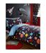 Planets duvet cover set navy/sky blue/orange Generic-1