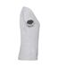 T-shirts Manches Courtes Femmes Gris Chiné Fruit Of The Loom-4