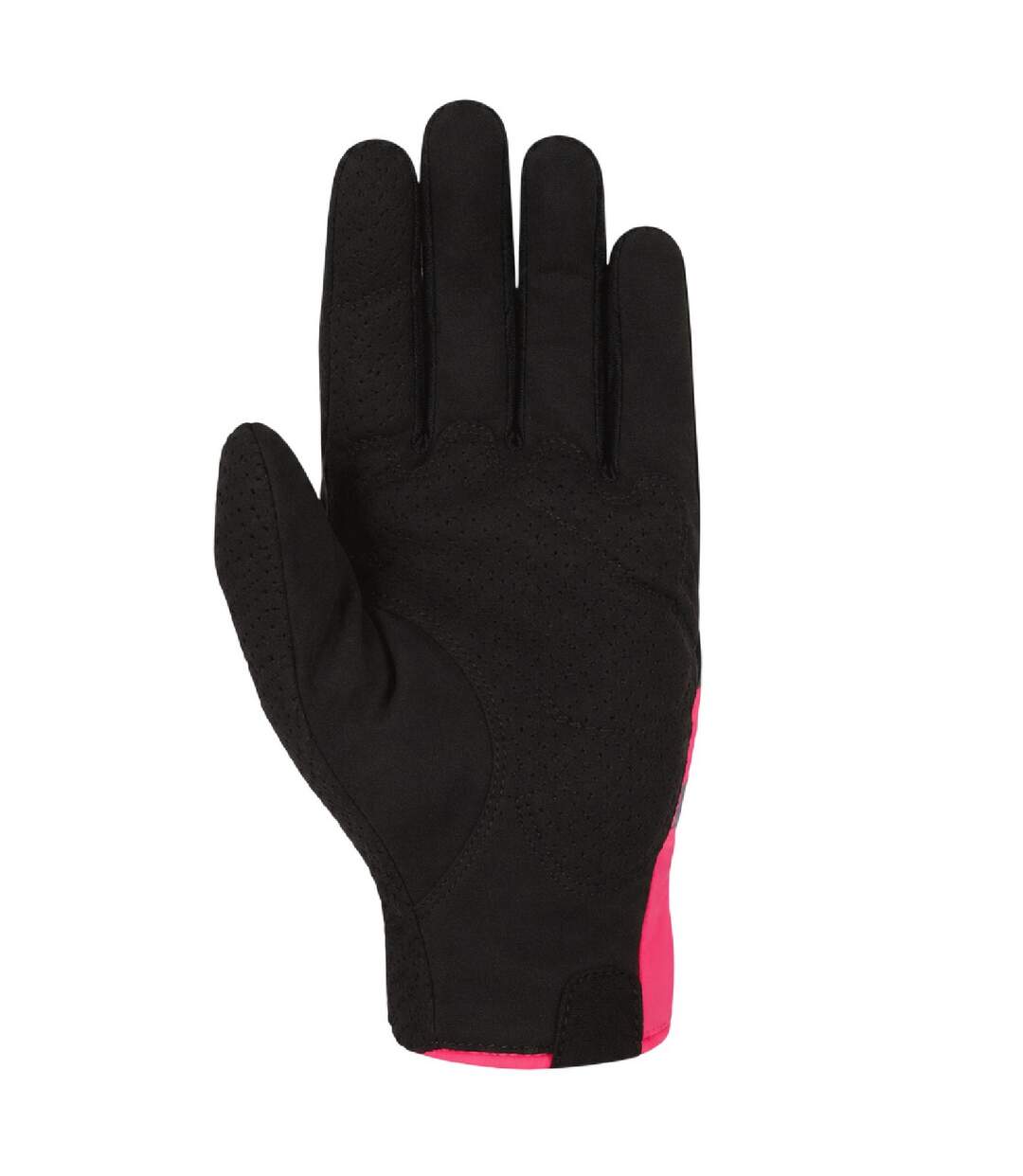 Brevet Suede Reflective Cycling Gloves Hi Vis Pink Rapha-2