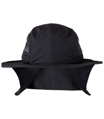 Unisex adult caspian wide brim cap black Trespass