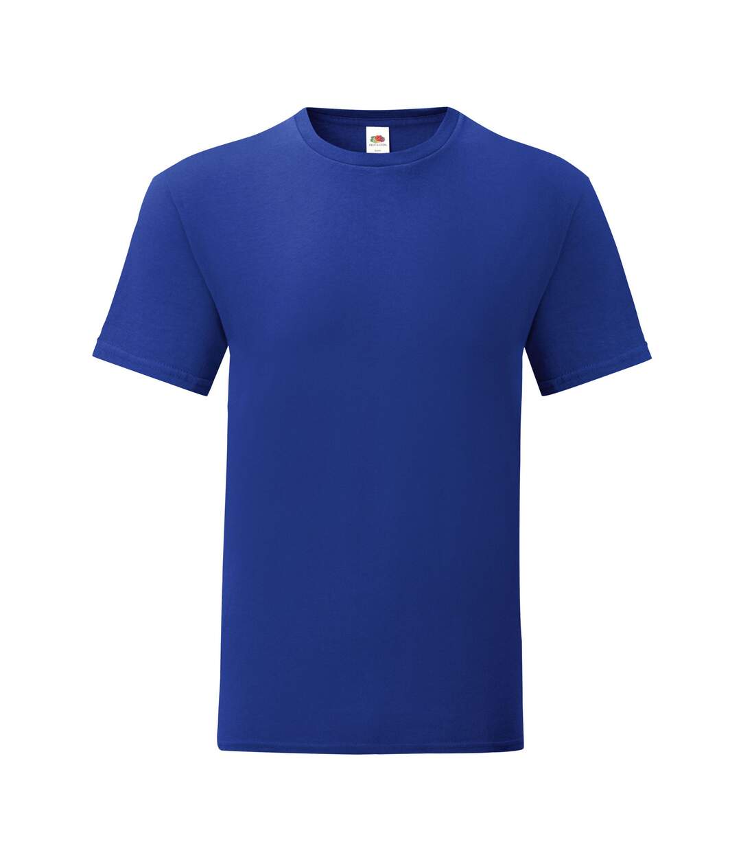 Mens Iconic 150 T-shirt Cobalt Blue Fruit Of The Loom-1