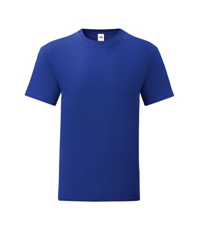 Mens Iconic 150 T-shirt Cobalt Blue Fruit Of The Loom