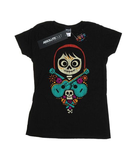Disney - T-shirt COCO MIGUEL CROSSED GUITARS - Femme (Noir) - UTBI14430