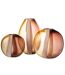 Vase Déco en en Verre Arun 21cm Multicolore-2