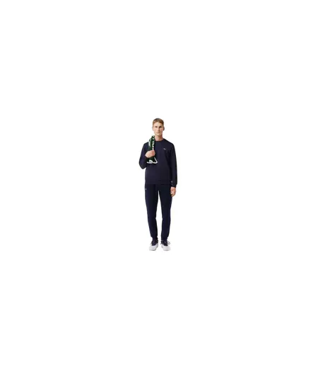 Pantalon De Jogging Motif/style Monogramme Homme Bleu Marine Lacoste