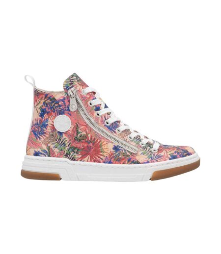 Basket Montante Cuir Rieker Aleria