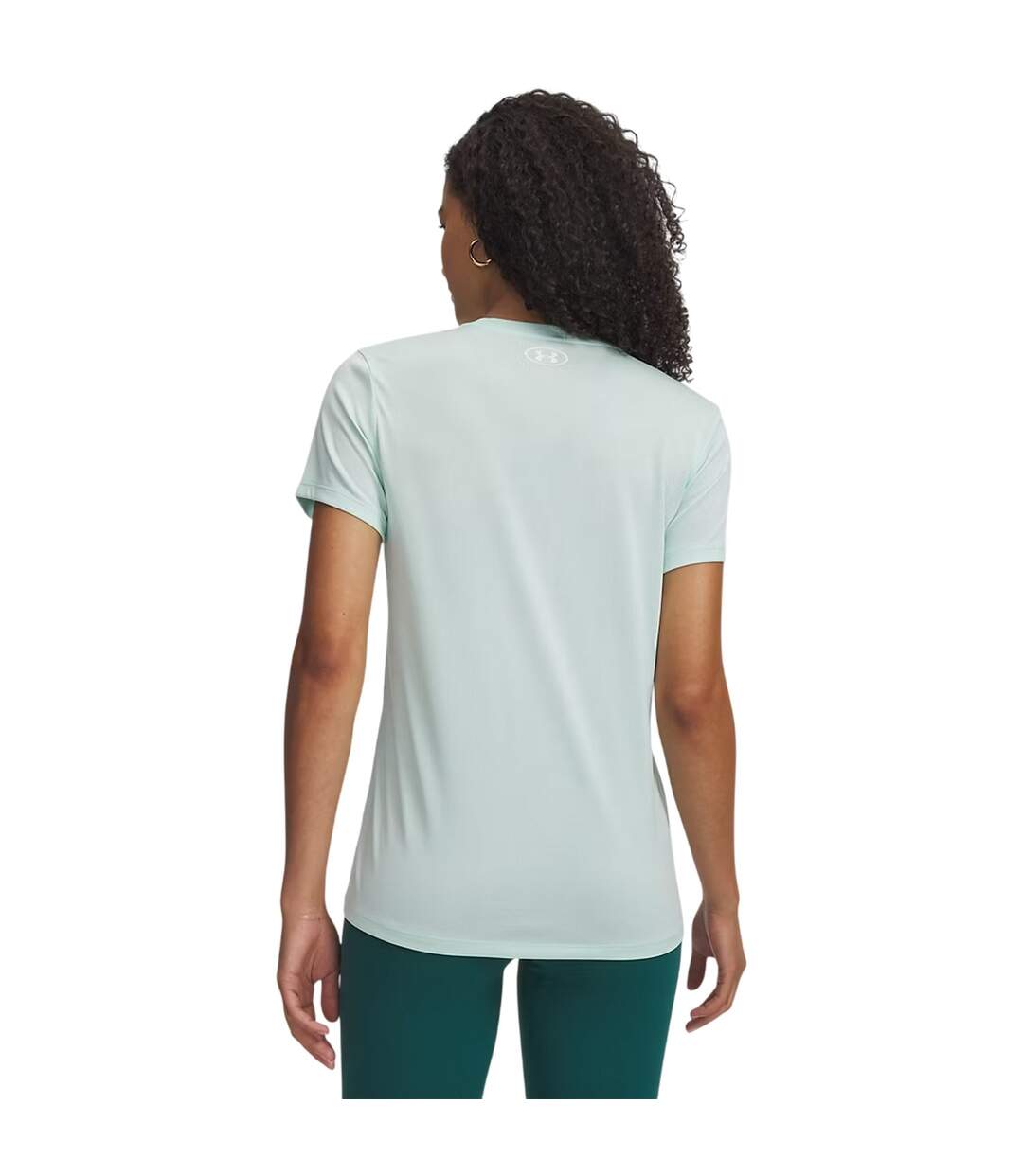 Womens/ladies Twist Short-sleeved T-shirt Mint Under Armour-3