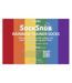 3 Pack Mens Ladies Rainbow Trainer Cotton Socks Bright Colourful Striped Socks-2