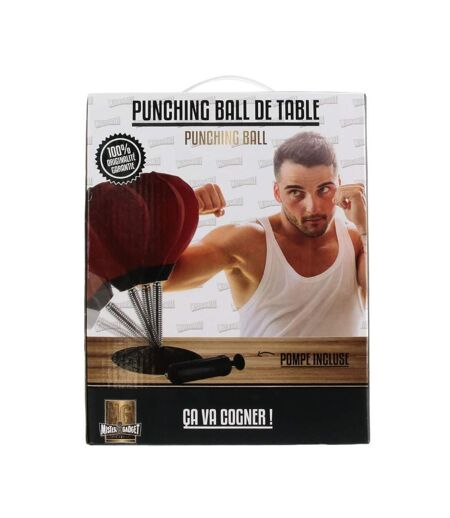 Punching Ball de Table Ventouse 36cm Rouge