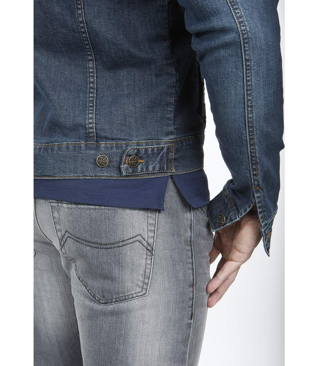 La veste en jeans stretch coupe ajustée FAITH DENIM
