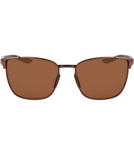 Fusion Square Sunglasses One Size Walnut Brown Nike