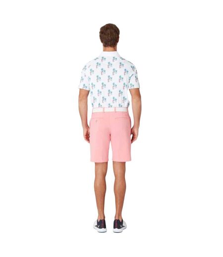 Mens 19th Collared Polo Shirt Bright White Callaway