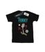 Disney Femmes/Les femmes Toy Story 4 Forky Handmade Friend Coton Boyfriend T-Shirt (Noir) - UTBI47033-1