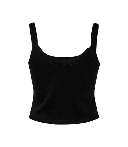 Débardeur femme noir uni Bella + Canvas
