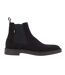 Mens Calev Suede Chelsea Boots Dark Blue Boss-3