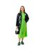 Womens/ladies Colour Block Sweatshirt Dress Green Lacoste-1