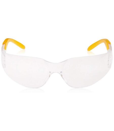 Unisex Protector Safety Eyewear One Size Charcoal Yellow Dewalt