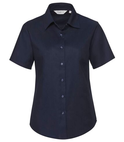 Chemise manches courtes - Femme - RU933F - bleu marine