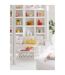 Vase Design en Ciment Creta 36cm Blanc-4