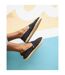 Womens/ladies Alpargata Rope Espadrilles Black Toms-1
