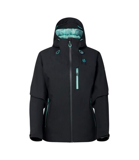 Veste À Capuche Motif/style Logo Torrek Femme Noir Bleu Sarcelle Dare 2B