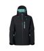Veste À Capuche Motif/style Logo Torrek Femme Noir Bleu Sarcelle Dare 2B-2