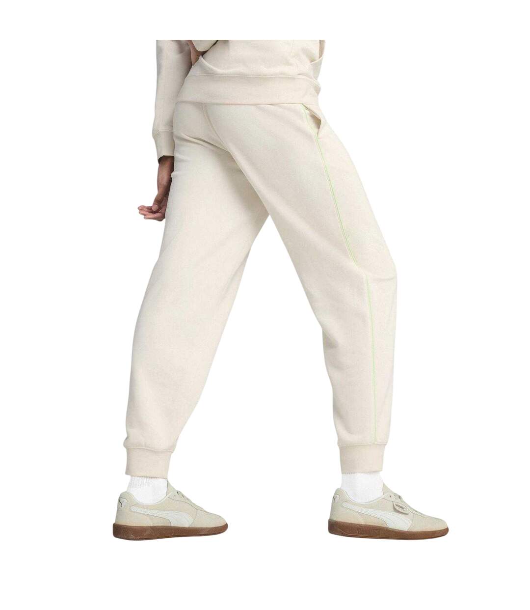 Pantalon De Jogging Sport Femme Blanc Puma-3