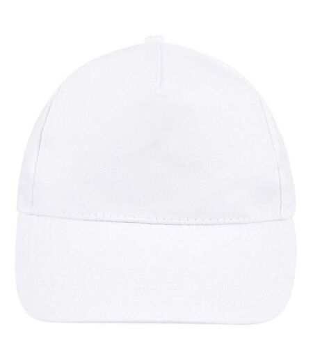 Sunny casquette adulte blanc SOLS