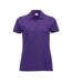 Polo Marion Femme Lilas Vif Clique-1