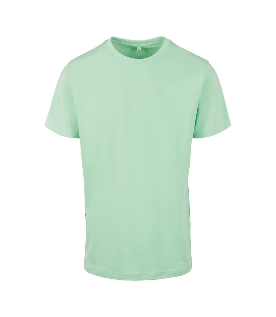 T-shirt à col rond homme vert pâle Build your Brand