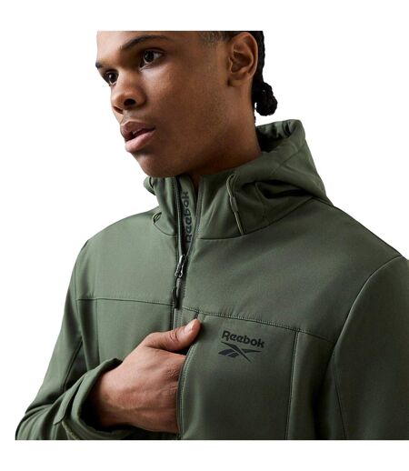 Mens Compton Soft Shell Jacket Hunter Green Reebok