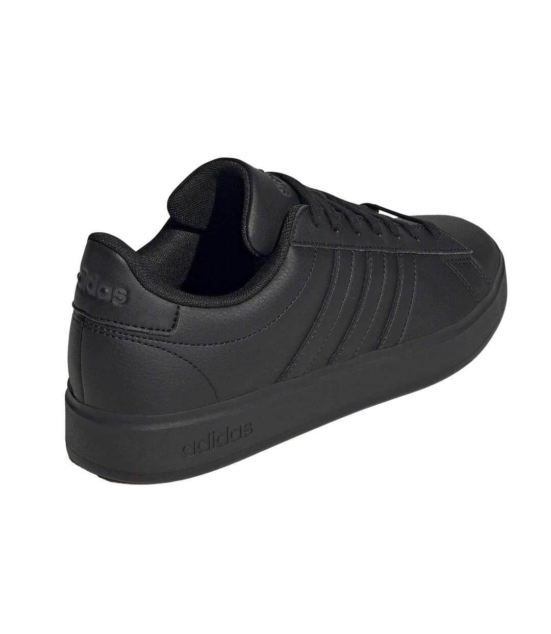Baskets Grand Court Femme Triple Noir Adidas-2
